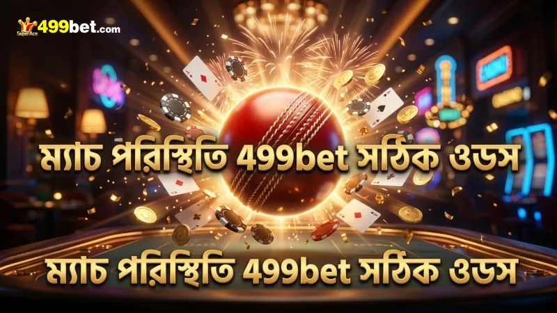 ম্যাচ পরিস্থিতি বুঝে সঠিক ওডস বেছে নিন 499bet এ
