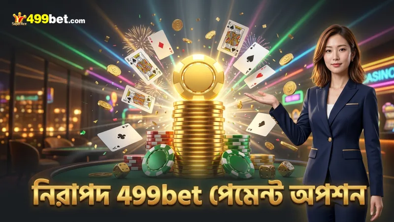 499bet এর বিভিন্ন নিরাপদ পেমেন্ট অপশন ব্যবহার করে টাকা উত্তোলন