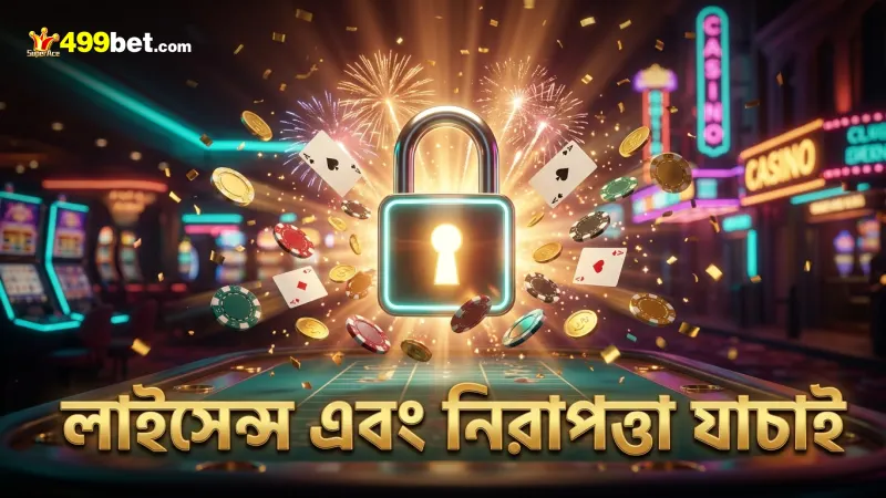 লাইসেন্স ও রেগুলেটরি সার্টিফিকেশন নিশ্চিত করে নিরাপত্তা।