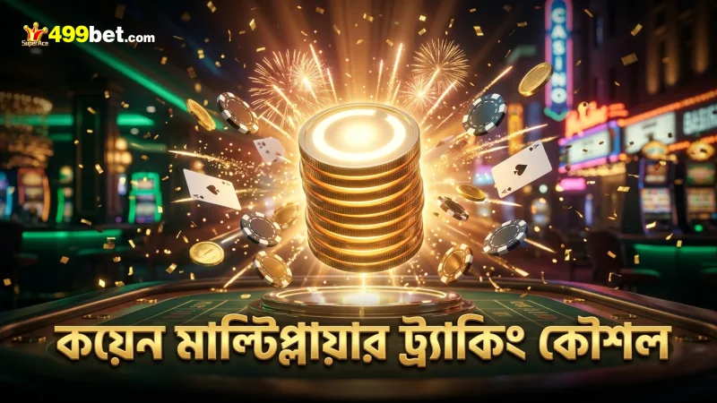 জ্যাকপট জেতার জন্য কয়েন মাল্টিপ্লায়ার মনিটর করে কৌশল সাজান