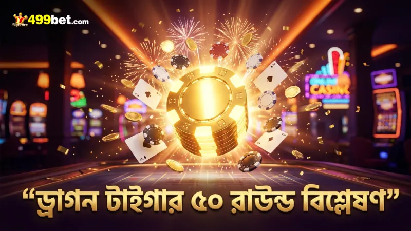 ৫০টি ড্রাগন টাইগার লাইভ রাউন্ড বিশ্লেষণে ফলাফল প্রদর্শন