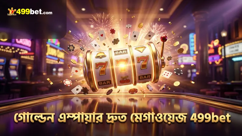 গোল্ডেন এম্পায়ার স্লটের মেগাওয়েজ ফিচার দ্রুত খেলার সুযোগ দেয়