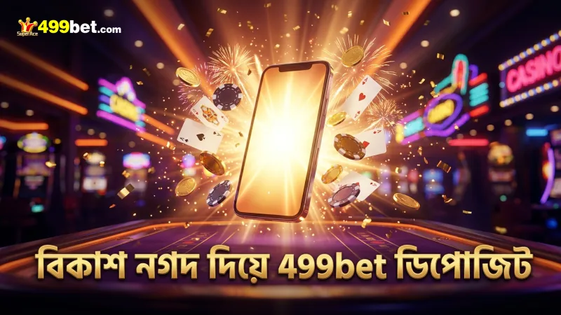 বিকাশ ও নগদ দিয়ে দ্রুত 499bet ডিপোজিট করুন সহজে