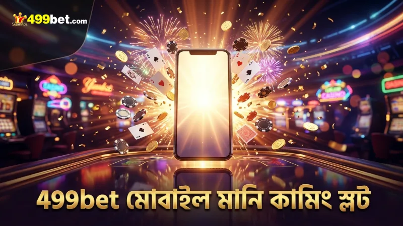 499bet এর মোবাইল ইন্টারফেসে মানি কামিং স্লটের প্রধান নিয়ন্ত্রণ