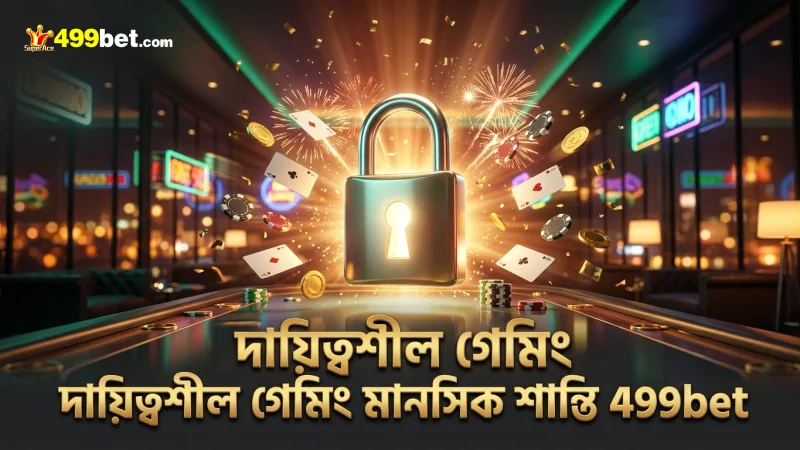 দায়িত্বশীল গেমিং প্লেয়ারদের মানসিক চাপ কমায়, সচেতন থাকুন।