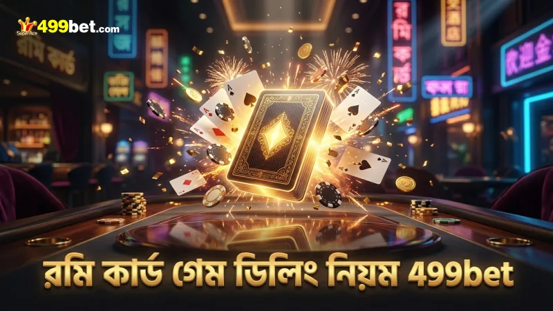 রমি কার্ড গেমে সঠিক ডিলিং এবং কার্ড বণ্টন গুরুত্বপূর্ণ